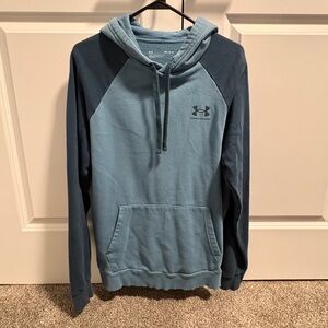 Under Armour Men's Two-Tone Blue Hoodie
